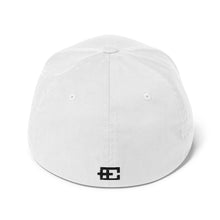 Load image into Gallery viewer, EC8 Logo -Flexfit embroidered cap (White & Black)