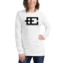 Load image into Gallery viewer, THOCC EC8 Logo -Unisex long sleeve white tee