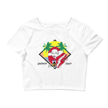 Load image into Gallery viewer, EC8 Beach Quench Trap - Women’s Crop Tee