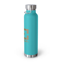 Load image into Gallery viewer, T.H.O.C.C. Copper Vacuum Insulated Bottle, 22oz
