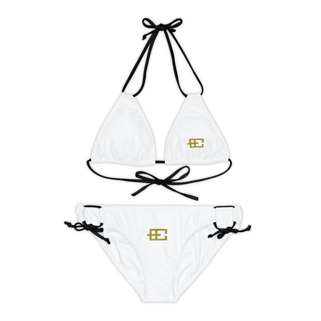 EC8 Strappy Black Bikini Set