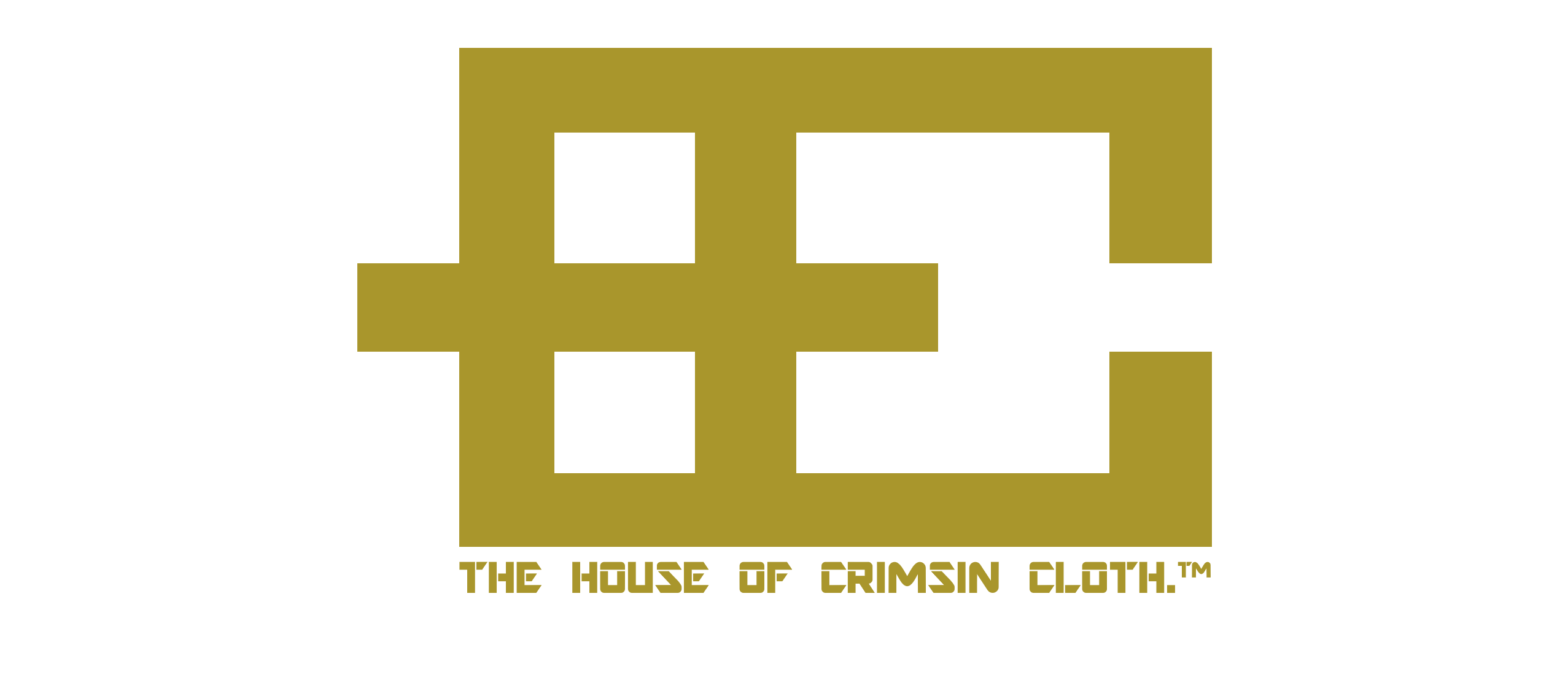 THE HOUSE OF CRIMSIN CLOTH™ logo